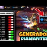 descubre si existen generadores de diamantes para free fire que de verdad funcionan